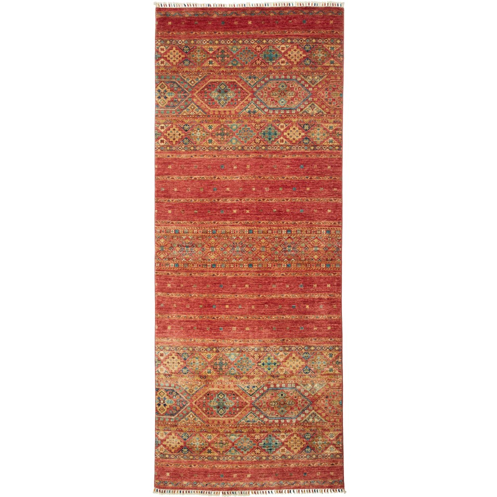 Tappeto Rubin Pakistan rosso marrone 122x307