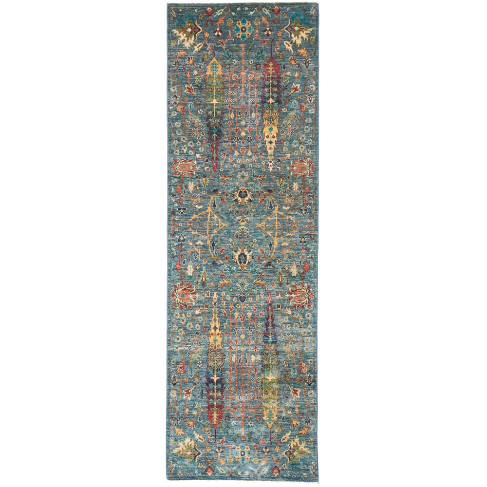 Tappeto Shahi Fine Pakistan bianco marrone 77x243
