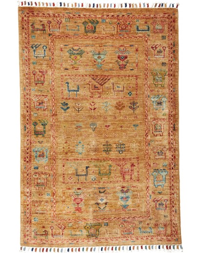 Tappeto Rubin Pakistan arancione marrone 78x113