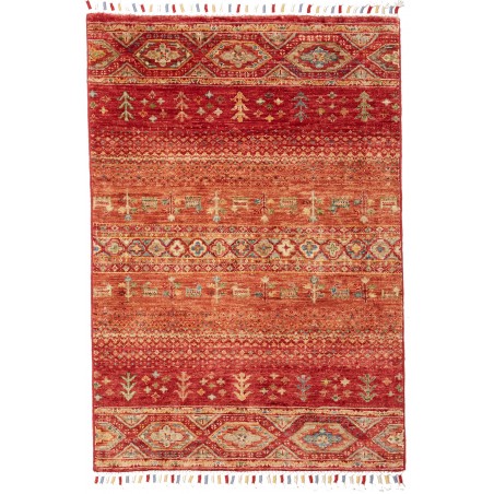 Tappeto Siva Pakistan marrone 80x117