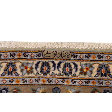 Tappeto Kashan Persia beige azzurro 305x412