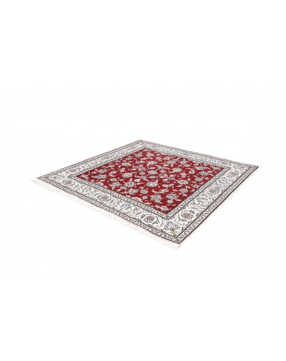 Tappeto Nain Kashmar Persia bianco 208x203