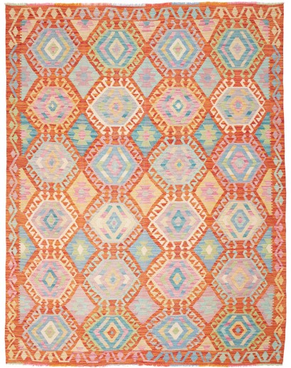 Tappeto Kilim Afghanistan marrone beige 179x233