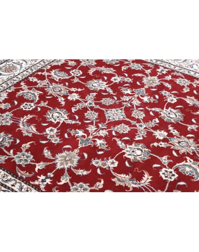 Tappeto Nain Kashmar Persia bianco 208x203