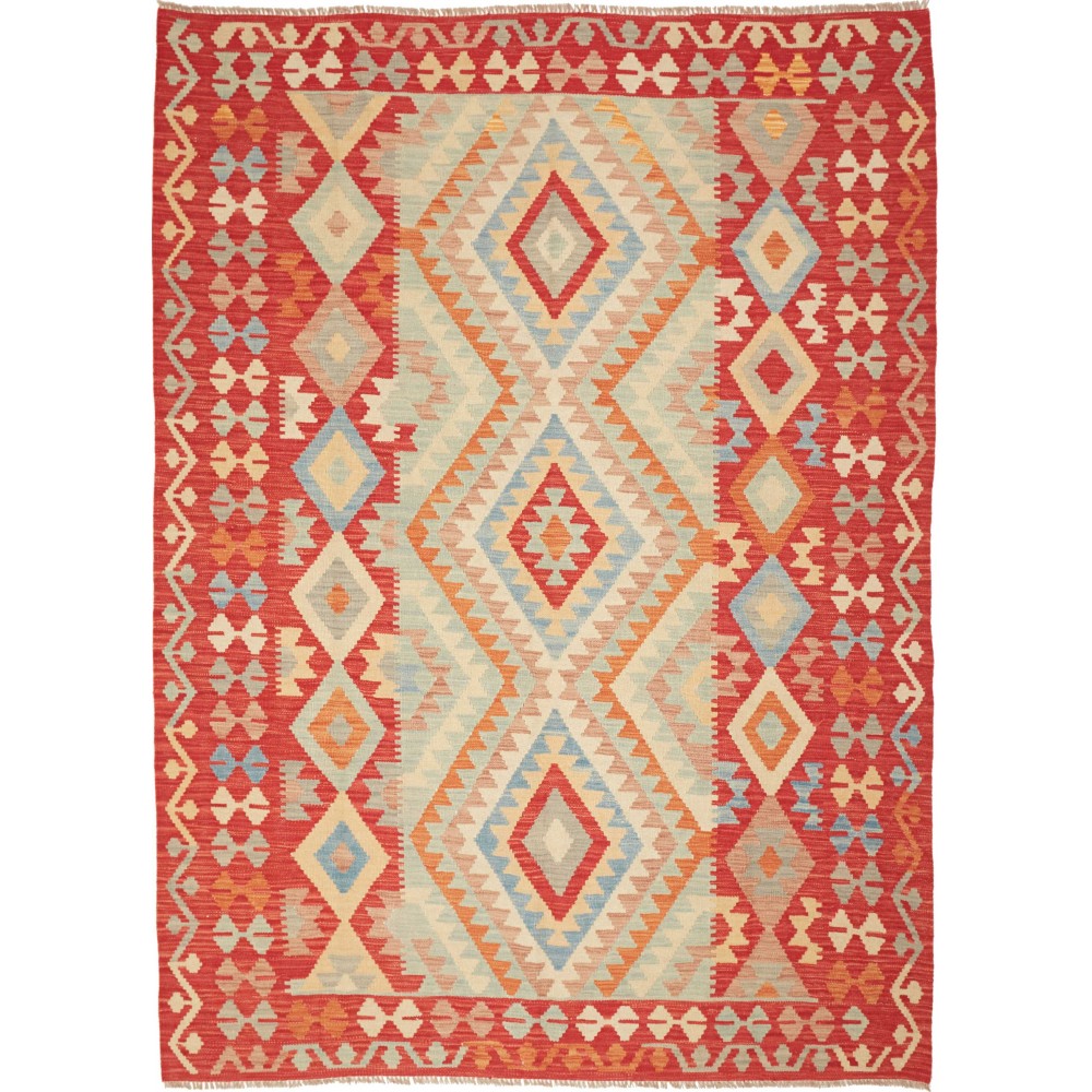 Tappeto Kilim Afghanistan marrone 177x245