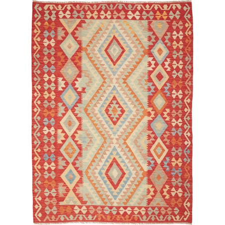 Tappeto Kilim Afghanistan marrone 177x245