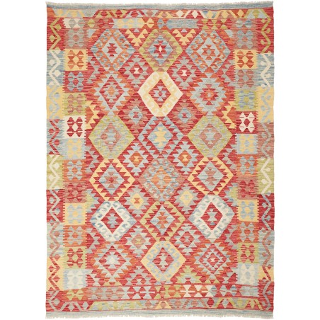 Tappeto Kilim Afghanistan marrone beige 173x239