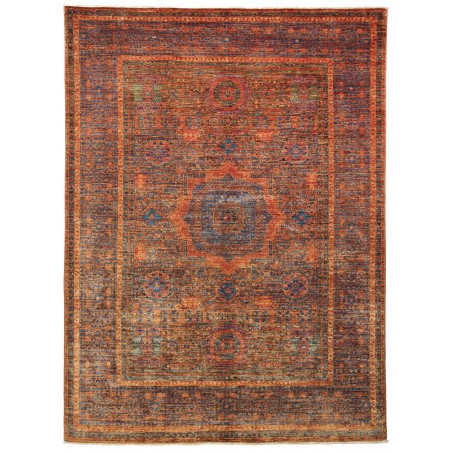 Tappeto Mamlouk Pakistan marrone grigio 148x200