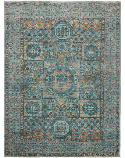 Tappeto Mamlouk Pakistan bianco beige 148x199
