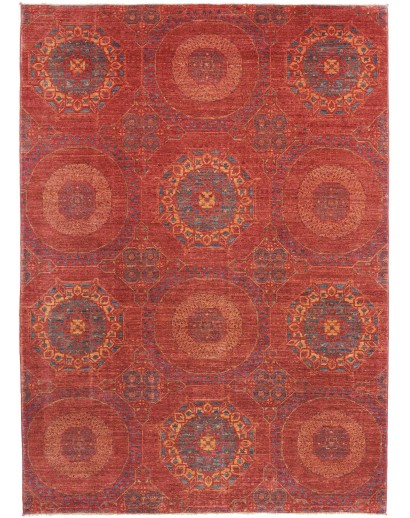 Tappeto Mamlouk Pakistan marrone bianco 171x240