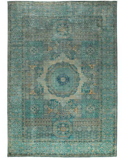 Tappeto Mamlouk Pakistan bianco grigio 289x422