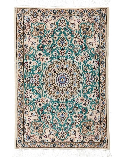 Tappeto Nain 9La Persia beige verde 60x90