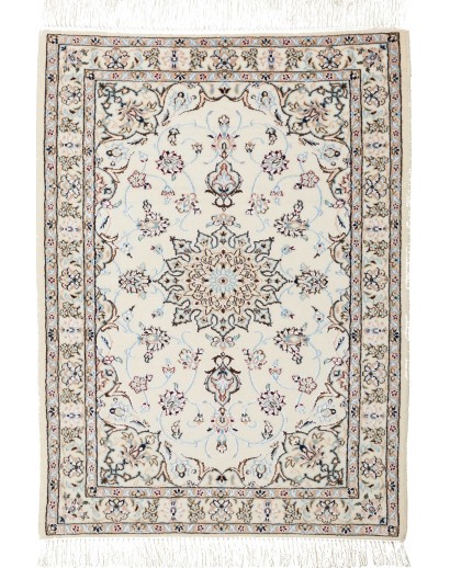Tappeto Nain 6La Persia bianco grigio 65x90