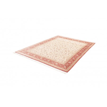 Tappeto Ghom seta Persia marrone rosso 191x248