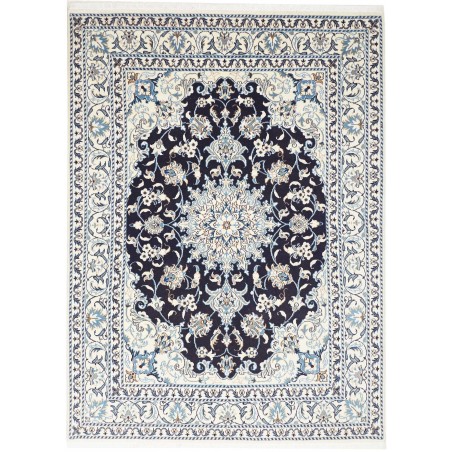 Tappeto Nain Kashmar Persia grigio 148x202