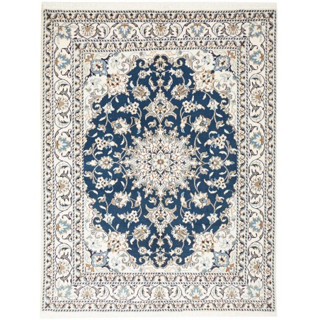 Tappeto Nain Kashmar Persia grigio 155x202