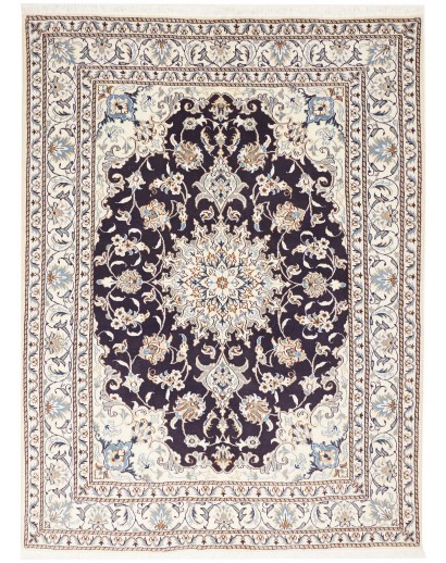 Tappeto Nain Kashmar Persia grigio 150x200