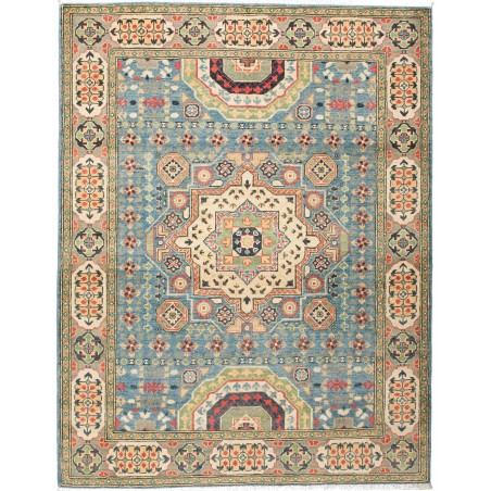Tappeto Kazak Afghanistan marrone grigio 153x197