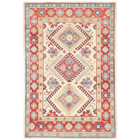 Tappeto Kazak Pakistan giallo rosso 101x152