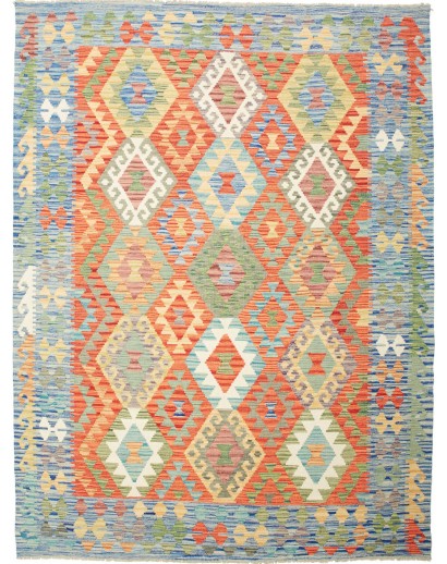 Tappeto Kilim Afghanistan marrone 179x239