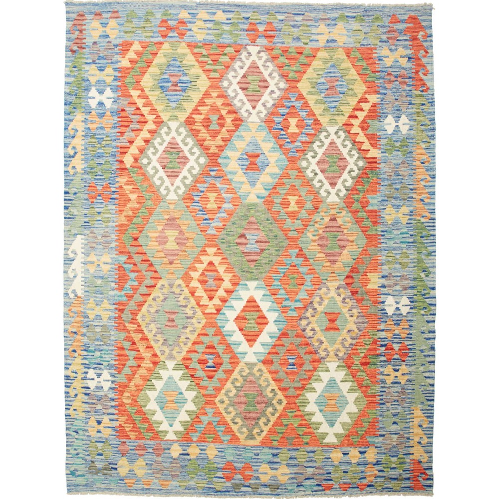 Tappeto Kilim Afghanistan marrone 179x239