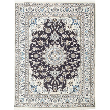 Tappeto Nain Kashmar Persia grigio 150x202