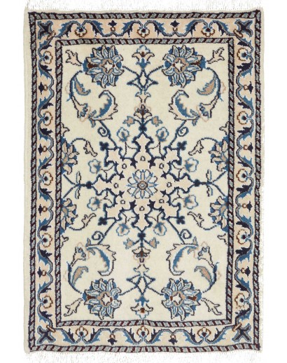 Tappeto Nain Kashmar Persia beige grigio 60x90