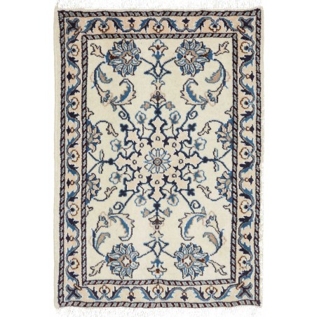 Tappeto Nain Kashmar Persia beige grigio 60x90