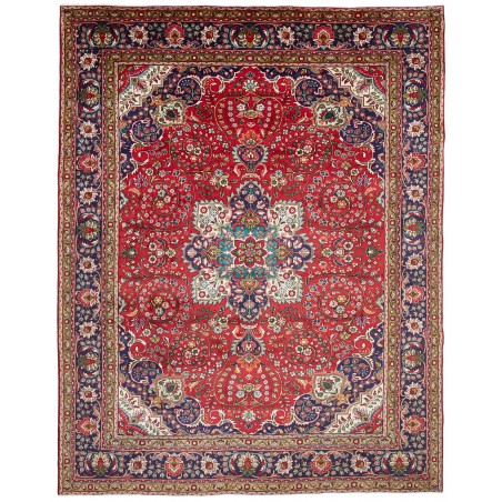Tappeto Tabriz Persia marrone grigio 260x336