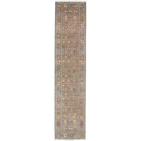 Tappeto Rubin Pakistan marrone bianco 76x346