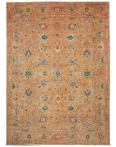 Tappeto Zigler Fine Pakistan marrone grigio 307x428