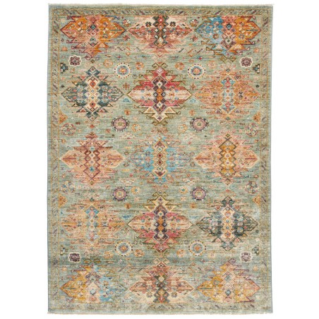 Tappeto Tribal Pakistan marrone 147x203