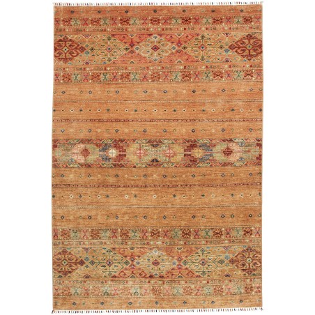 Tappeto Rubin Pakistan arancione grigio 166x247
