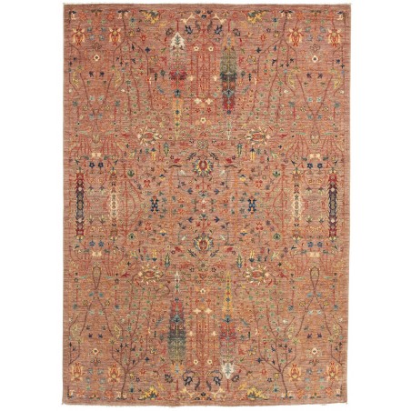 Tappeto Shahi Fine Pakistan marrone rosso 167x237
