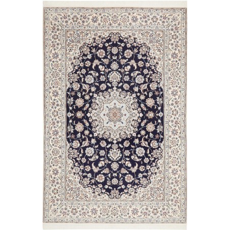 Tappeto Nain 6La Persia bianco grigio 148x223