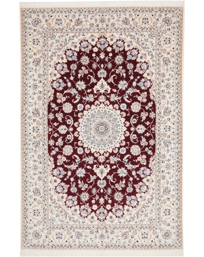 Tappeto Nain 6La Persia bianco marrone 160x240