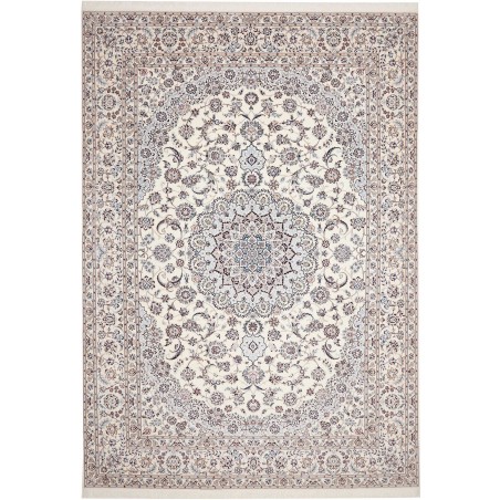Tappeto Nain 6La Persia bianco 256x369