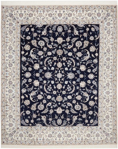 Tappeto Nain 6La Persia blu 256x309