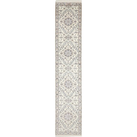 Tappeto Nain 6La Persia bianco 80x422