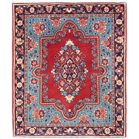 Tappeto Sarough Persia beige grigio 73x88