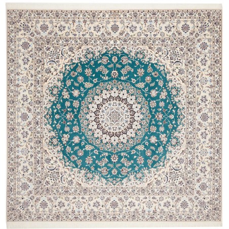 Tappeto Nain 6La Persia bianco grigio 253x248