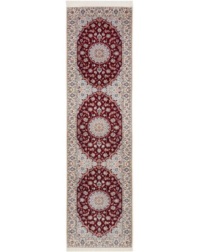 Tappeto Nain 6La Persia beige marrone 84x315