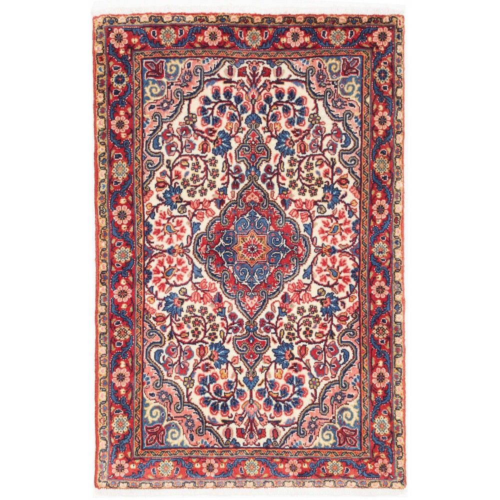 Tappeto Hamadan Persia marrone rosso 72x110