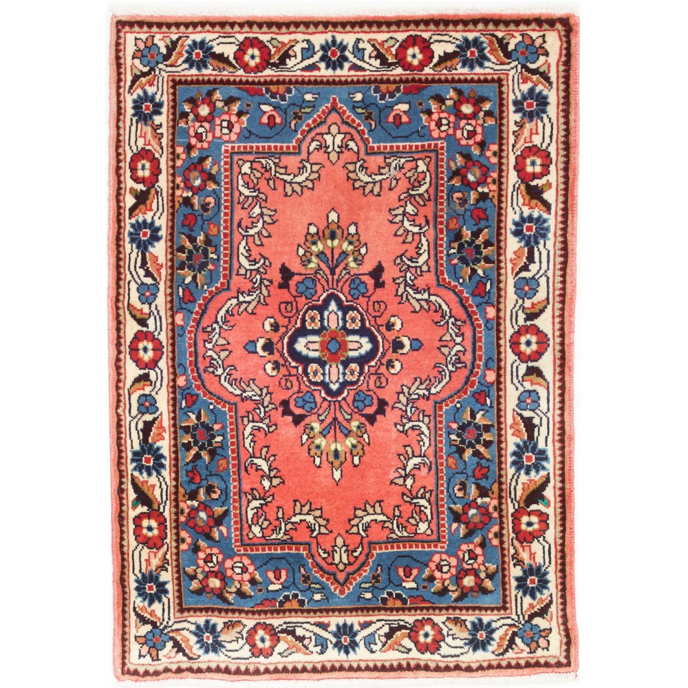 Tappeto Sarough Persia marrone bianco 63x90