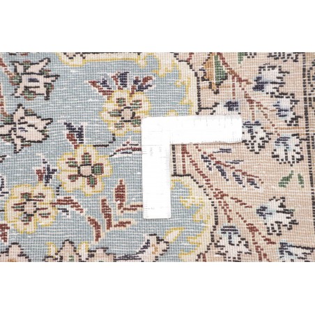 Tappeto Ghom Persia beige verde 101x150