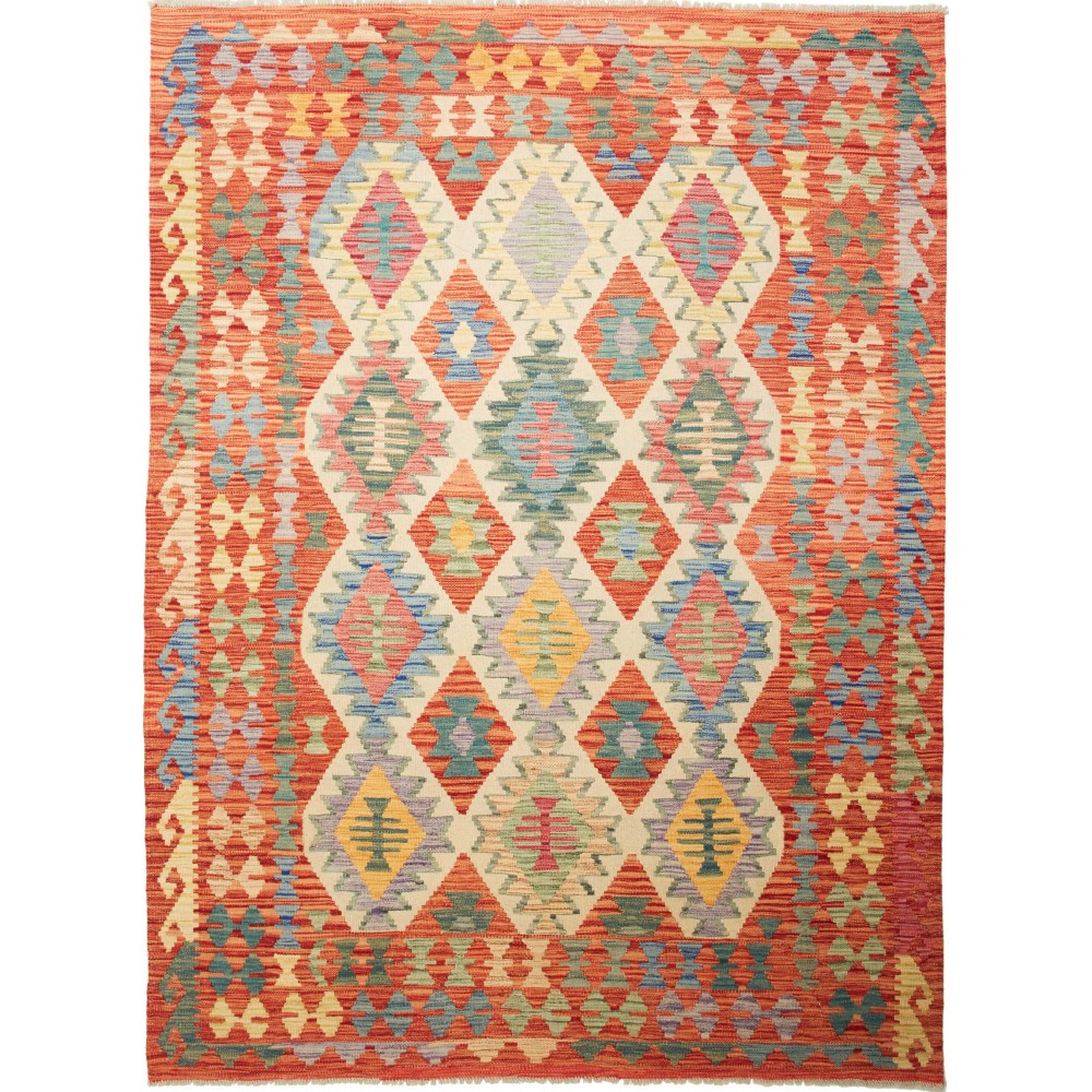 Tappeto Kilim Afghanistan marrone 176x240