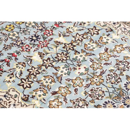 Tappeto Ghom Persia beige verde 100x155