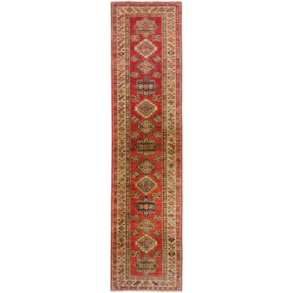 Tappeto Kazak Fine Pakistan rosso 73x317