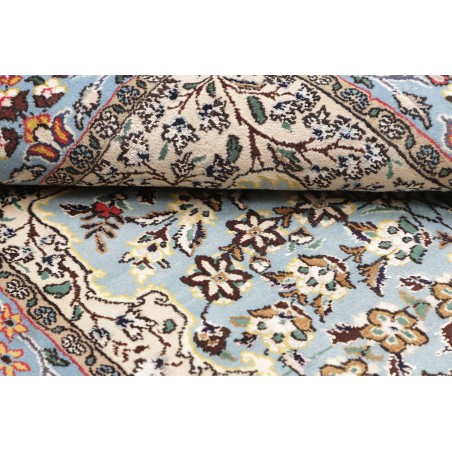 Tappeto Ghom Persia beige verde 100x155