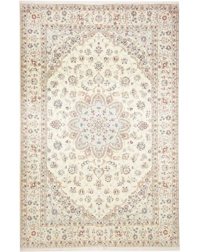 Tappeto Nain 9La Persia bianco marrone 196x300